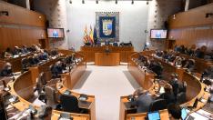 Pleno en las Cortes de Aragón