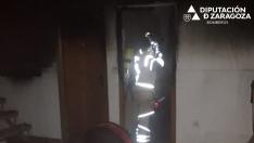 Los bomberos de la Diputación de Zaragoza han extinguido el incendio
