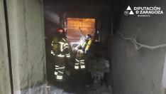 Incendio en una vivienda de Épila.