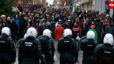 Protesta en Bruselas contra las medidas anticovid