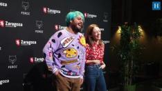 Los actores Elena Rivera y Brays Efe, encargados de la lectura de los nominados a los Premios Feroz