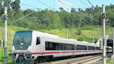 Imagen de un tren de la Deutsche Bahn (DB) alemana.
