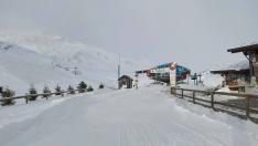 Así han despertado las estaciones de esquí de Aragón tras el temporal de nieve.