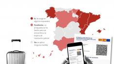 Comunidades en la que ya es obligatorio el uso del pasaporte covid