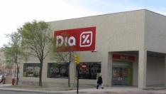 Supermercado DIA en Zaragoza.