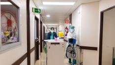 Unidad de cuidados respiratorios intermedios del Hospital Miguel Servet de Zaragoza