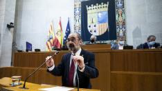 PLENO EN LAS CORTES DE ARAGON / 10/02/2022 / FOTO : OLIVER DUCH[[[FOTOGRAFOS]]]