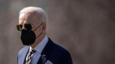 U.S. President Biden travels to Virginia from the White House in Washington