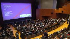 El Palacio de Congresos de Huesca acogió la sesión oficial del Pirineos Mountain Film Festival.