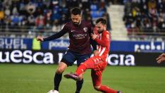 Imágenes del partido entre la SD Huesca y el CD Lugo en El Alcoraz a partir de las 18.15, partido correspondiente a la jornada 28 de LaLiga SmartBank.