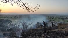 Incendio en Lagunarrota