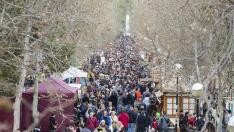 Celebración de la Cincomarzada 2020 en Zaragoza, una semana antes del estado de alarma por la pandemia de la covid-19
