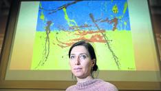 Alina Klochko, presidenta de la Asociación Ucraniana de Residentes en Aragón (AURA)