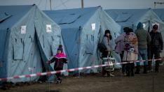 Fleeing Ukrainians arrive in Moldova
