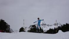 El ski-cross fue la novedad en la 'Sies Hores Fondián'.