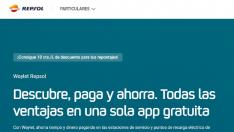 App gratuita Waylet de Repsol