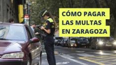 Así se pagan las multas de tráfico en Zaragoza.