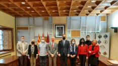 El secretario de Estado de Turismo, Fernando Valdés, ha visitado este martes Jaca para presentar las inversiones en el turismo de nieve de Aragón.