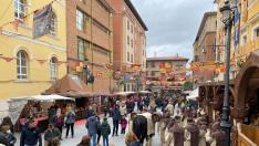 La fiesta se va adueñando de las calles de Teruel.