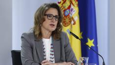 La vicepresidenta tercera y ministra para la Transición Ecológica, Teresa Ribera.