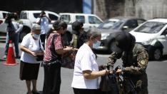 Primeras jornadas del estado de excepción en El Salvador.