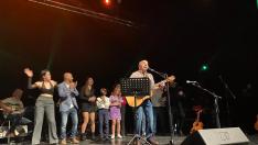 Participantes en la primera edición del "Illueca Talent Show"