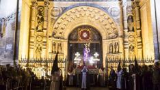 Procesión de la Cofradía de Jesús Camino del Calvario. Lunes Santo en Zaragoza. Semana Santa. gsc