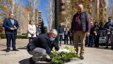 Zaragoza rinde homenaje con una placa a la víctima de Grapo Manuel Escuder