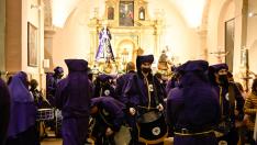 Lunes Santo 2022 en Zaragoza: procesión del Nazareno