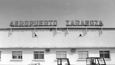 Foto histórica del aeropuerto de Zaragoza