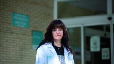 Pilar Aznar, directora de Atención Primaria del Sector II en Zaragoza, en el Centro de Salud Univérsitas.