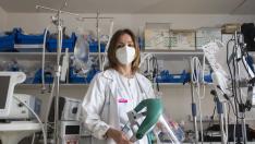 María Andión García Barrecheguren, supervisora de Enfermería de Neumología del Miguel Servet.