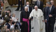 Pope Francis' audience with members of the 'Madonna of tears