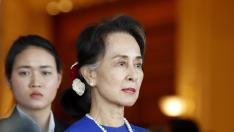 Aung San Suu Kyi, exlíder birmana y Nobel de la paz.