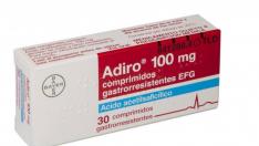 Caja de Adiro 100 mg. gsc