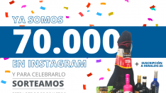 ¡Ya somos 70.000 en Instagram! Y para celebrarlo sorteamos un lote gastronómico y una suscripción digital a HERALDO