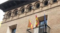 Fachada de la sede del Justicia de Aragón en Zaragoza.