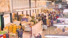 Imagen del mercado de frutas.