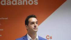 El portavoz del Ciudadanos en Teruel, Ramón Fuertes