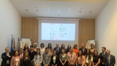 Ganadores y finalistas de las Olimpiadas Económicas de Aragón.