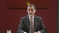 El rey Felipe preside la reunión anual del Consejo Científico del Real Instituto Elcano (RIE).