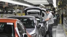 Cade3na de montaje de Opel España en Figueruelas, del grupo Stellantis.