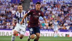 El Huesca ha perdido en Valladolid en la última jornada de liga.