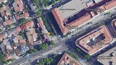 La pelea sucedió en la calle Franco y López, en la zona universitaria.