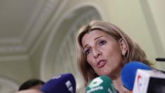 La vicepresidenta segunda y ministra de Trabajo, Yolanda Díaz