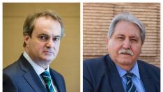 Jorge Villarroya, consejero delegado de IQE, y Manuel Teruel, presidente de la Cámara