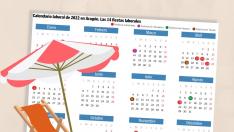 El calendario laboral del verano 2022 en Aragón. gsc