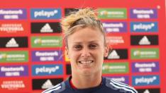 La guardameta de la selección española de fútbol Sandra Paños.