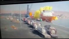 Al menos 10 muertos tras una fuga de gas en un puerto jordano