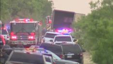 Hallan 46 muertos en un camión en Texas
